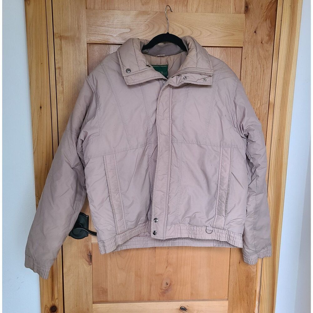 Vintage 90s Gorpcore Mens Quail Run Nylon Insulated‎ Puffer Coat LARGE Hunting